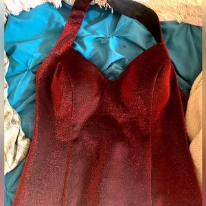 Sparkly Red mini Dress